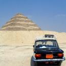 Fiat 125p at Pyramid of Djoser
