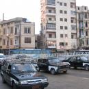 Black and white taxis in Cairo