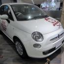 The frontview of FIAT 500 twinair ver.TOKYO ONEPIECE TOWER