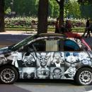 Fiat 500, Rue Jean-Mermoz, Paris 2011
