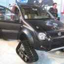 Fiat Panda caterpillar